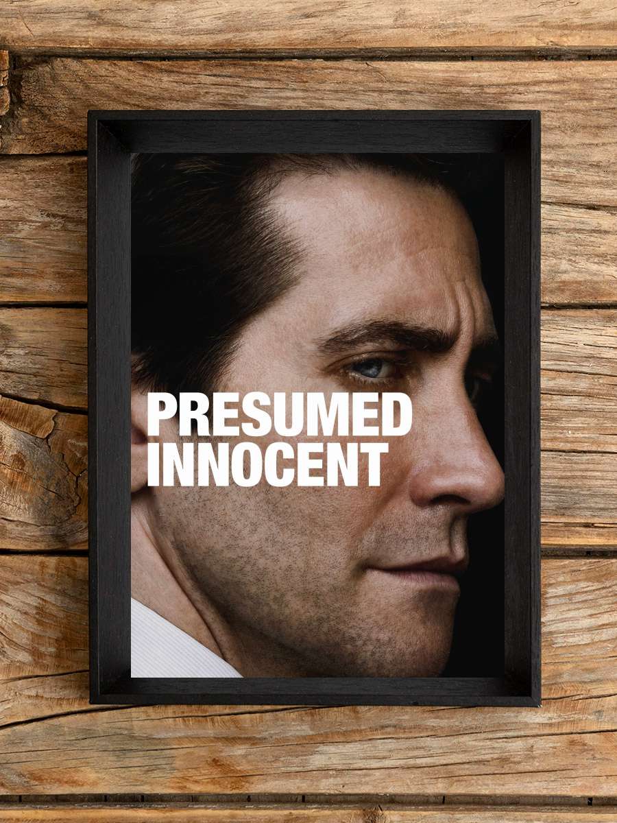 Presumed Innocent Dizi Tablo Siyah Çerçeveli Dizi Poster Duvar Tablo