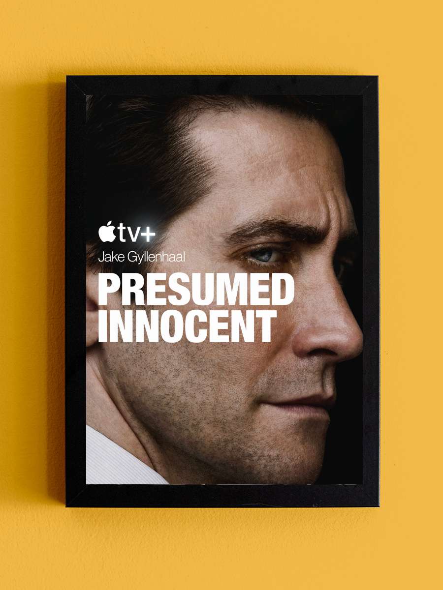 Presumed Innocent Dizi Tablo Siyah Çerçeveli Dizi Poster Duvar Tablo