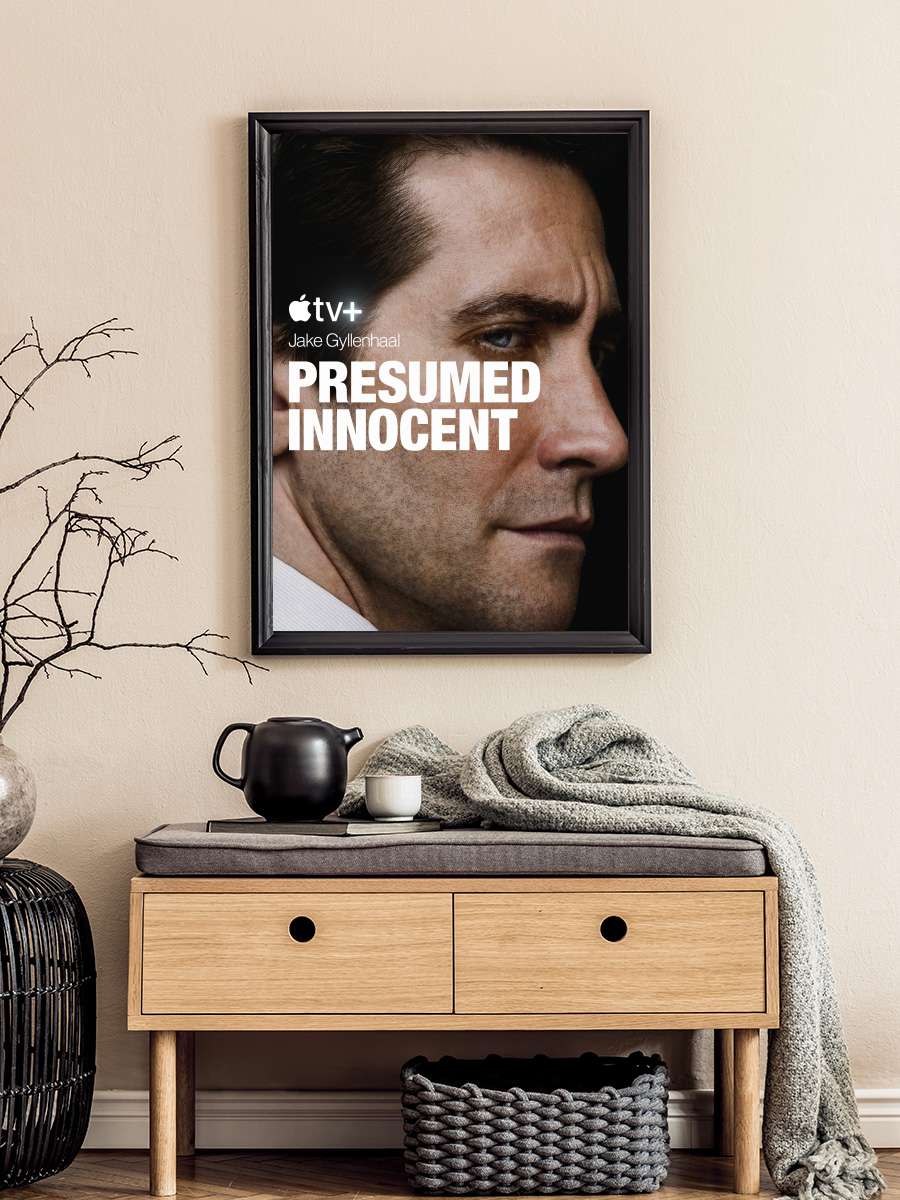 Presumed Innocent Dizi Tablo Siyah Çerçeveli Dizi Poster Duvar Tablo