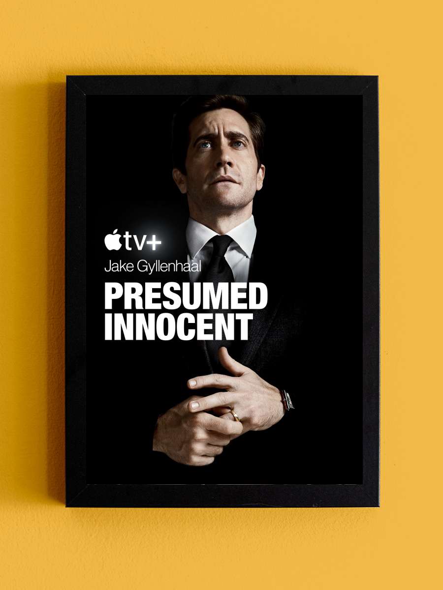 Presumed Innocent Dizi Tablo Siyah Çerçeveli Dizi Poster Duvar Tablo