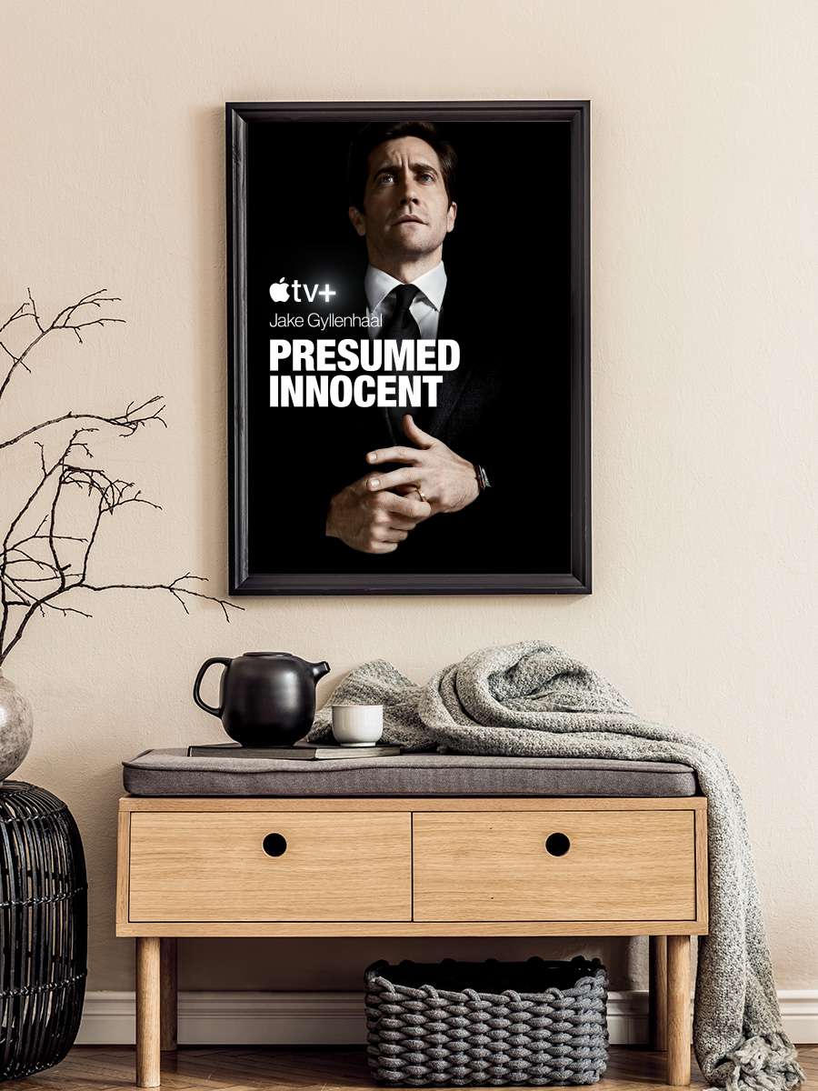 Presumed Innocent Dizi Tablo Siyah Çerçeveli Dizi Poster Duvar Tablo