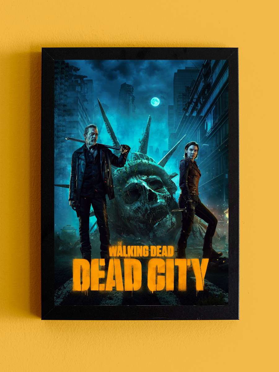 The Walking Dead: Dead City Dizi Tablo Siyah Çerçeveli Dizi Poster Duvar Tablo