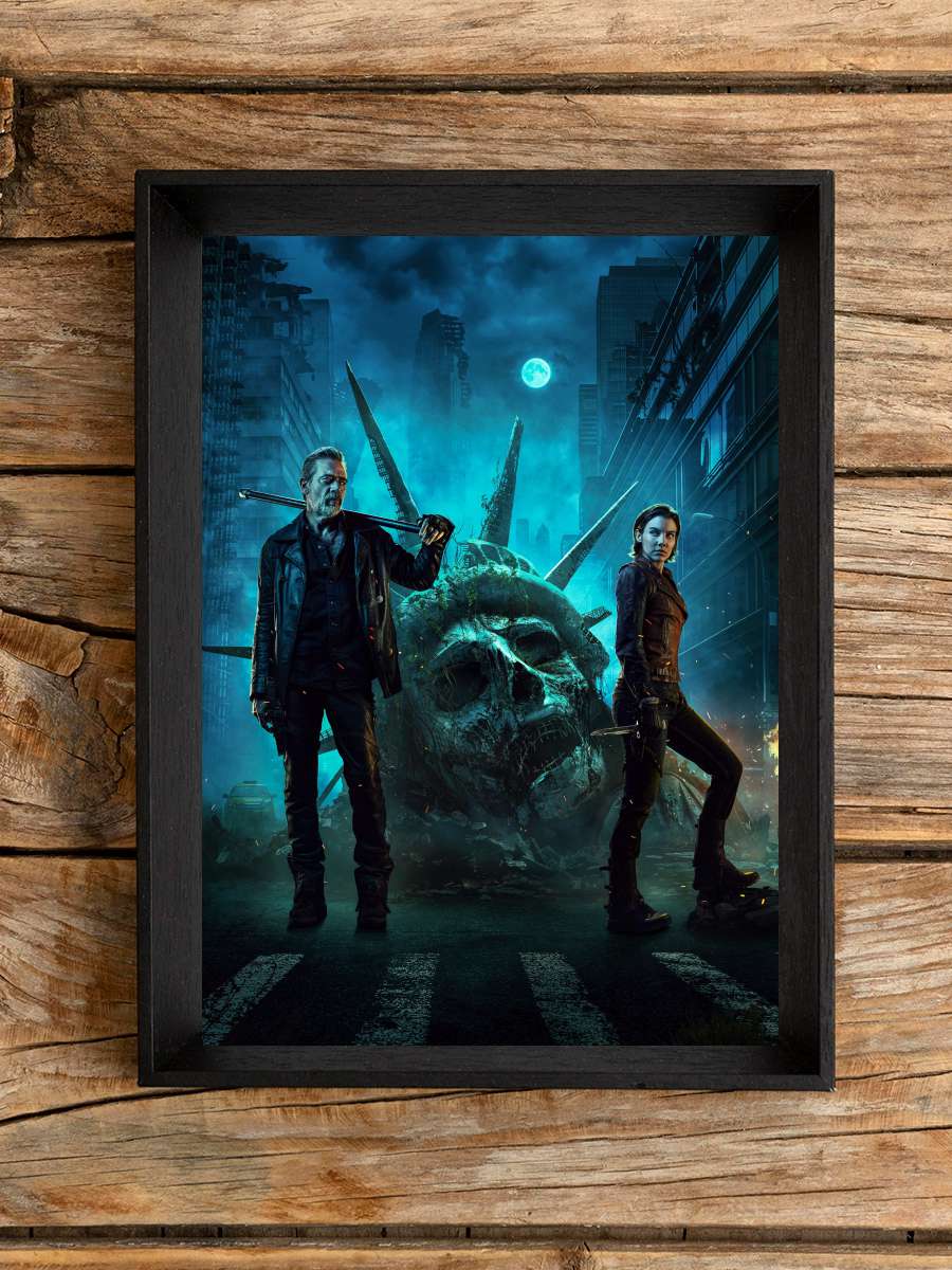 The Walking Dead: Dead City Dizi Tablo Siyah Çerçeveli Dizi Poster Duvar Tablo