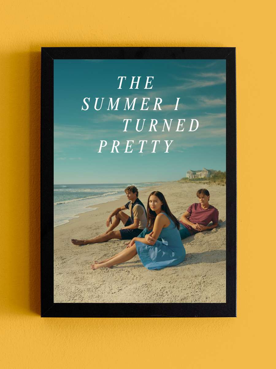 Güzelleştiğim O Yaz - The Summer I Turned Pretty Dizi Tablo Siyah Çerçeveli Dizi Poster Duvar Tablo