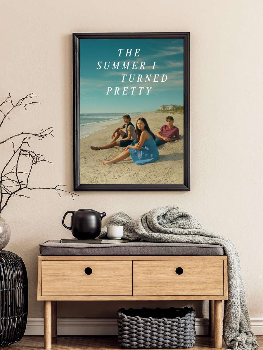 Güzelleştiğim O Yaz - The Summer I Turned Pretty Dizi Tablo Siyah Çerçeveli Dizi Poster Duvar Tablo