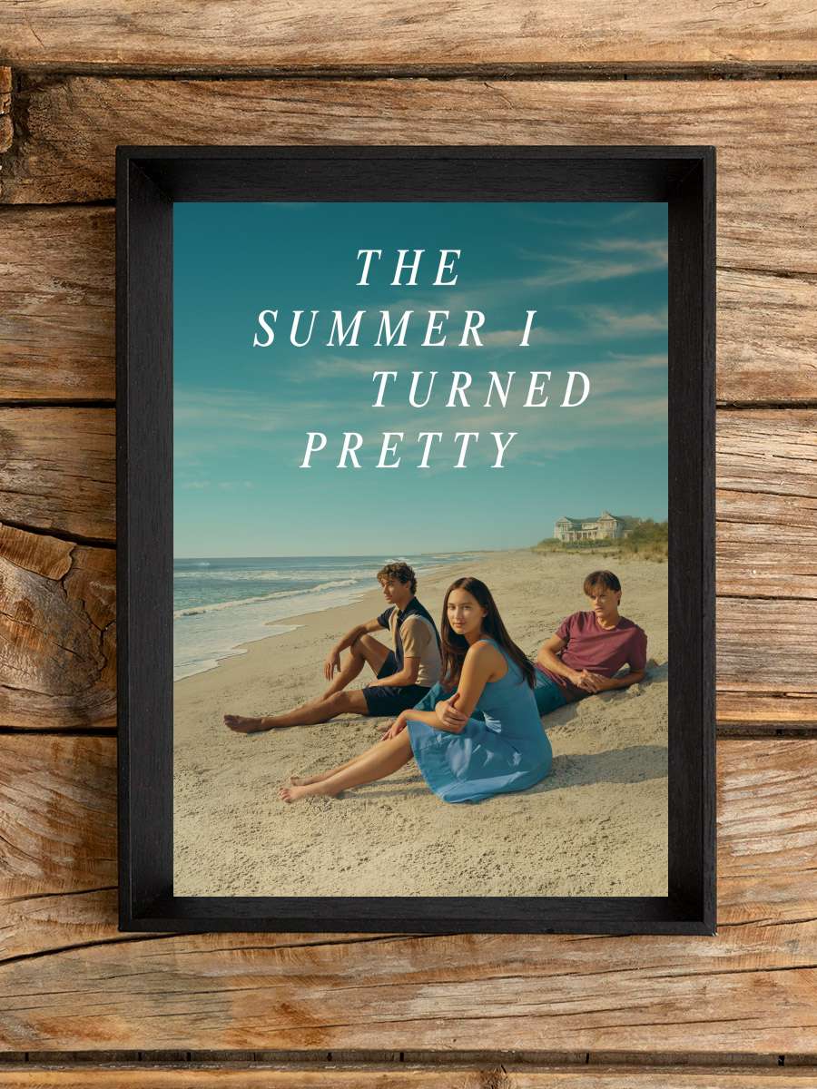 Güzelleştiğim O Yaz - The Summer I Turned Pretty Dizi Tablo Siyah Çerçeveli Dizi Poster Duvar Tablo