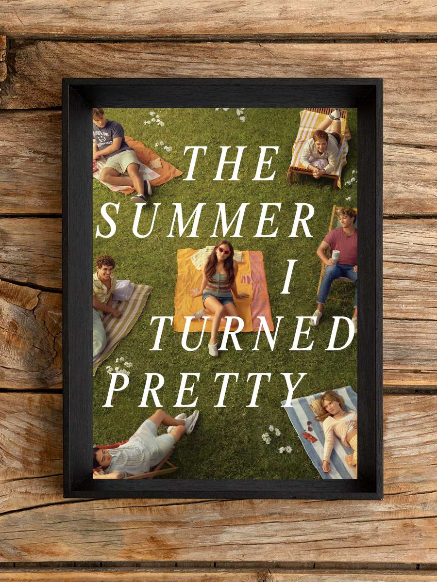 Güzelleştiğim O Yaz - The Summer I Turned Pretty Dizi Tablo Siyah Çerçeveli Dizi Poster Duvar Tablo