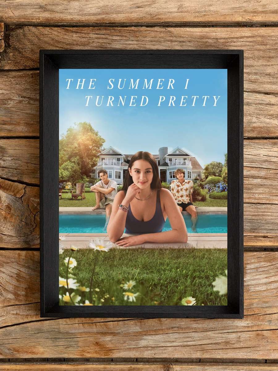 Güzelleştiğim O Yaz - The Summer I Turned Pretty Dizi Tablo Siyah Çerçeveli Dizi Poster Duvar Tablo