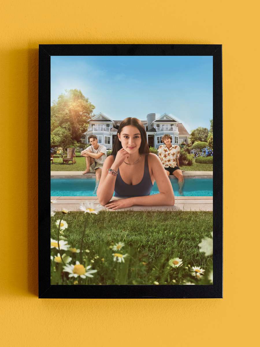 Güzelleştiğim O Yaz - The Summer I Turned Pretty Dizi Tablo Siyah Çerçeveli Dizi Poster Duvar Tablo