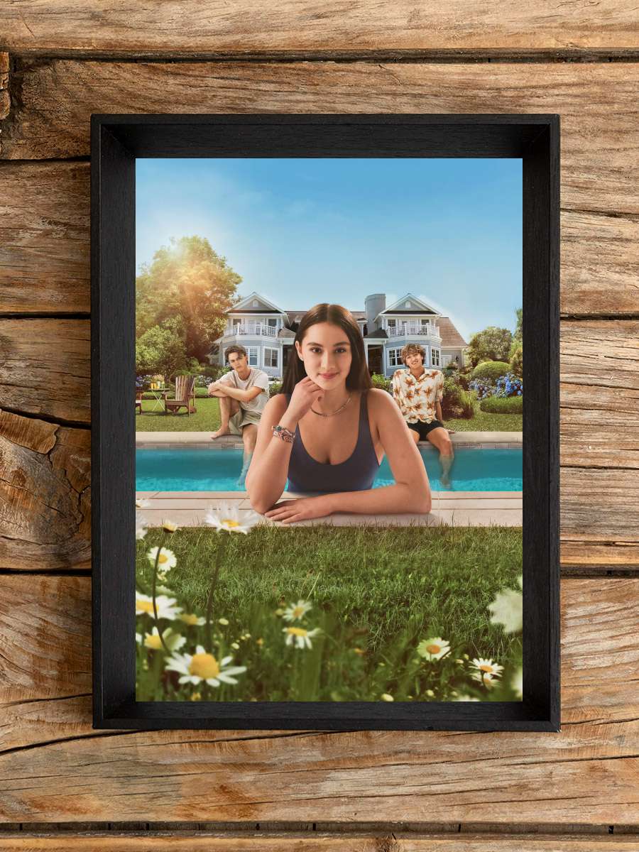 Güzelleştiğim O Yaz - The Summer I Turned Pretty Dizi Tablo Siyah Çerçeveli Dizi Poster Duvar Tablo