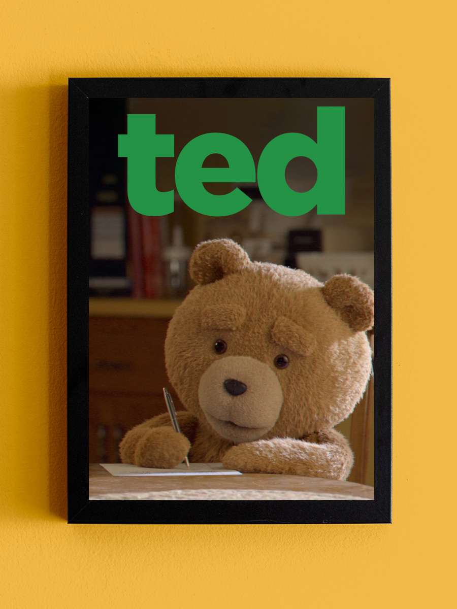 ted Dizi Tablo Siyah Çerçeveli Dizi Poster Duvar Tablo