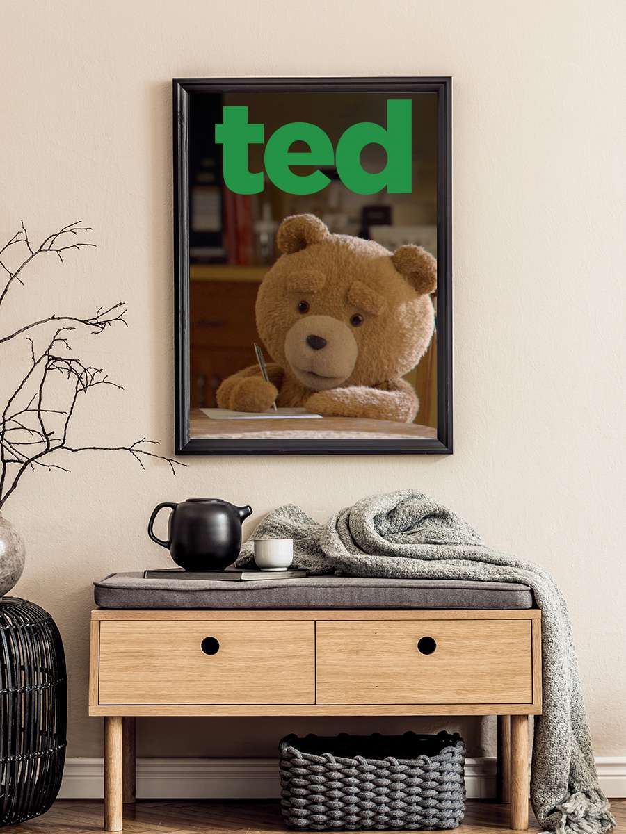 ted Dizi Tablo Siyah Çerçeveli Dizi Poster Duvar Tablo