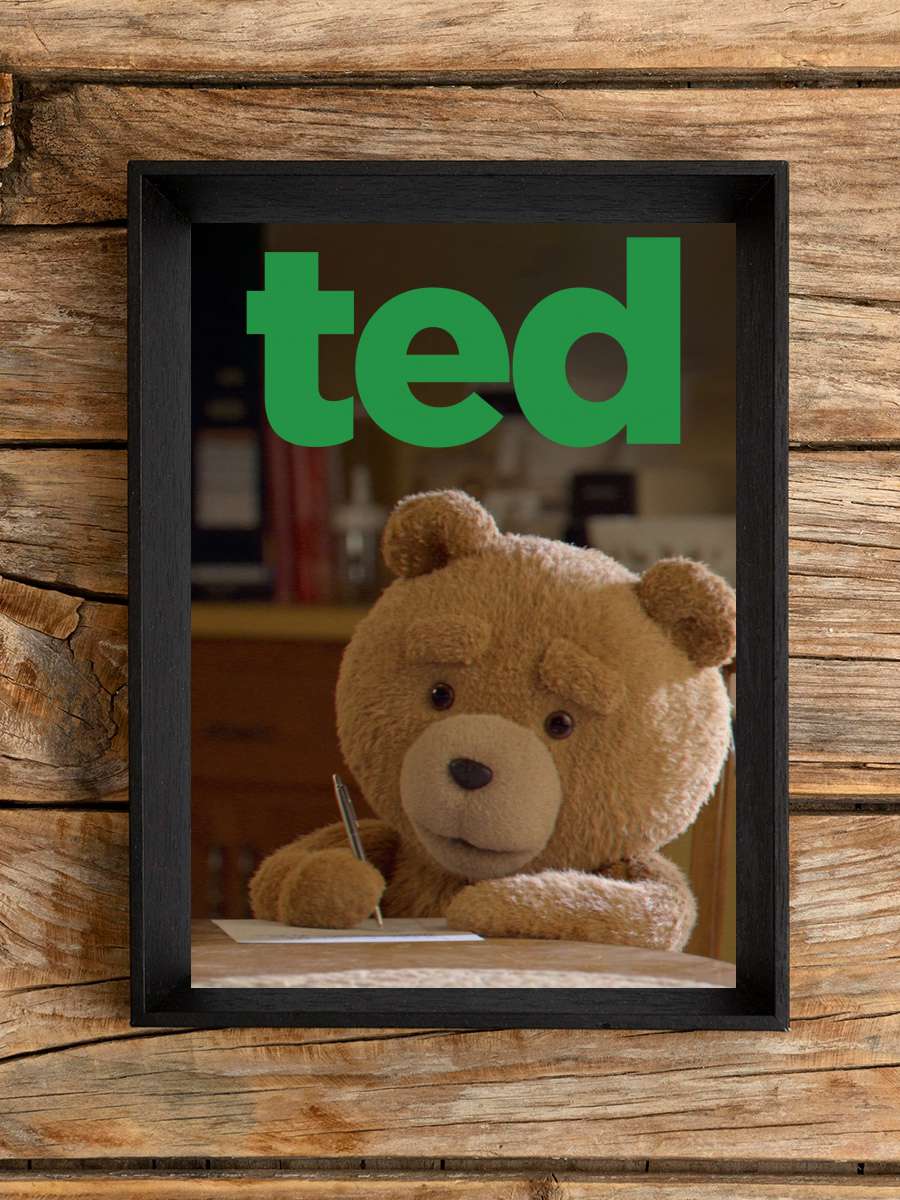 ted Dizi Tablo Siyah Çerçeveli Dizi Poster Duvar Tablo