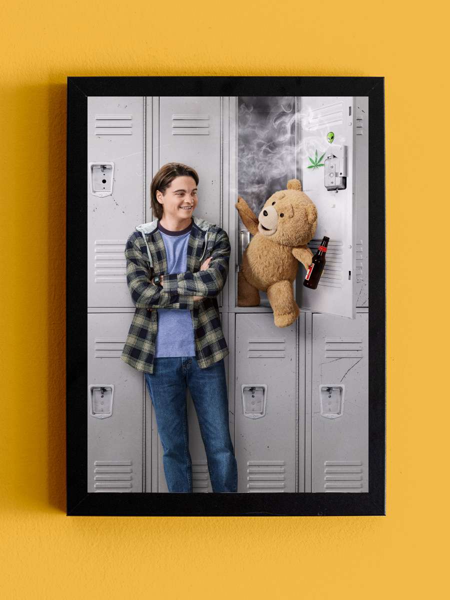 ted Dizi Tablo Siyah Çerçeveli Dizi Poster Duvar Tablo