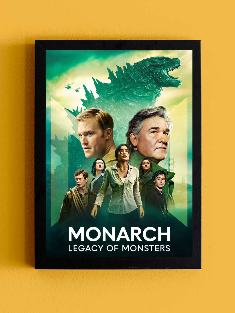 Monarch: Legacy of Monsters Dizi Tablo Siyah Çerçeveli Dizi Poster Duvar Tablo