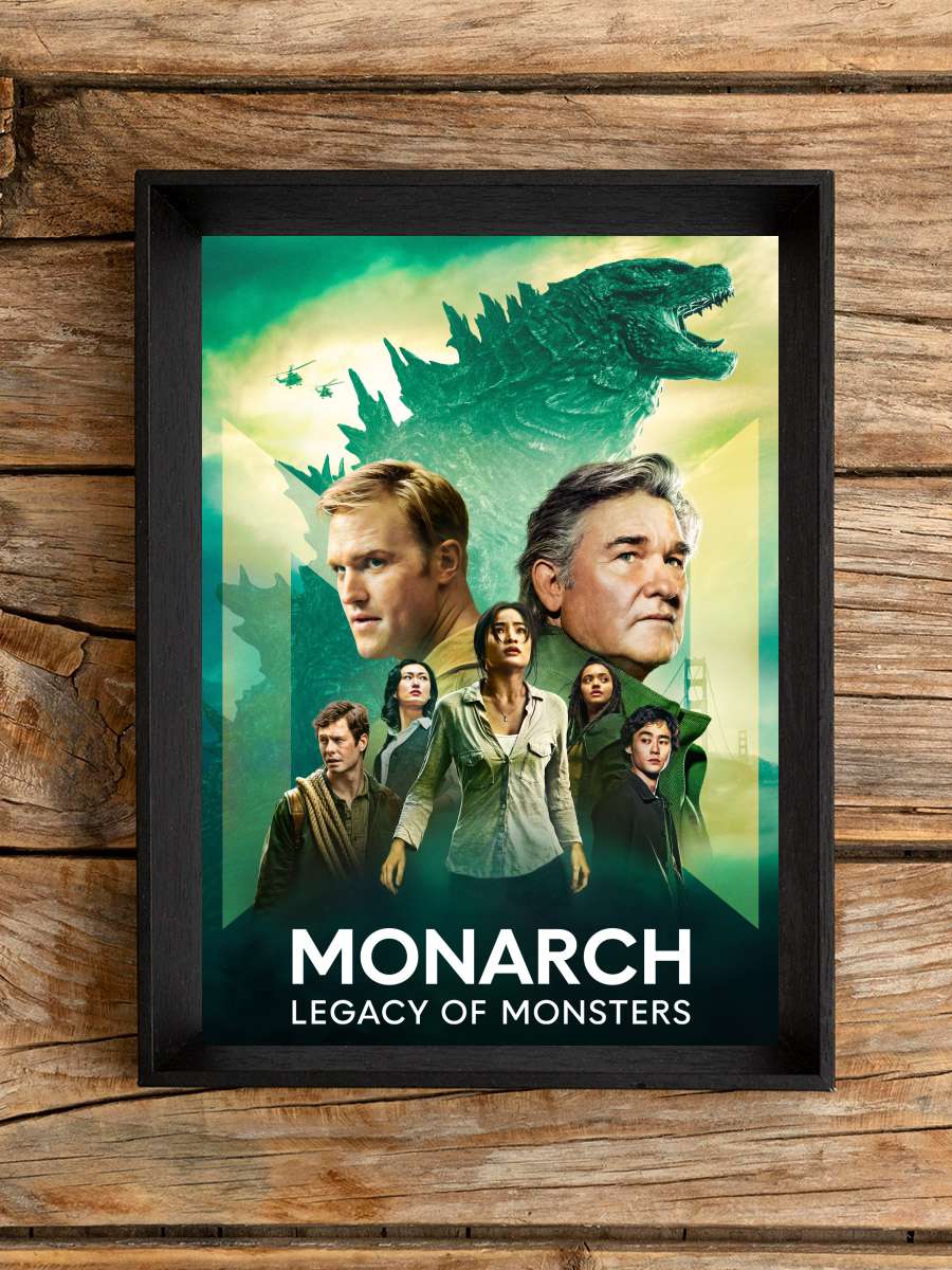 Monarch: Legacy of Monsters Dizi Tablo Siyah Çerçeveli Dizi Poster Duvar Tablo