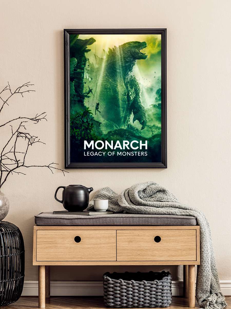 Monarch: Legacy of Monsters Dizi Tablo Siyah Çerçeveli Dizi Poster Duvar Tablo