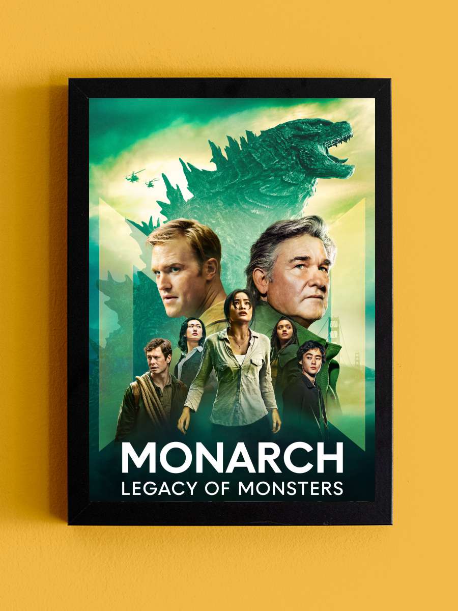 Monarch: Legacy of Monsters Dizi Tablo Siyah Çerçeveli Dizi Poster Duvar Tablo