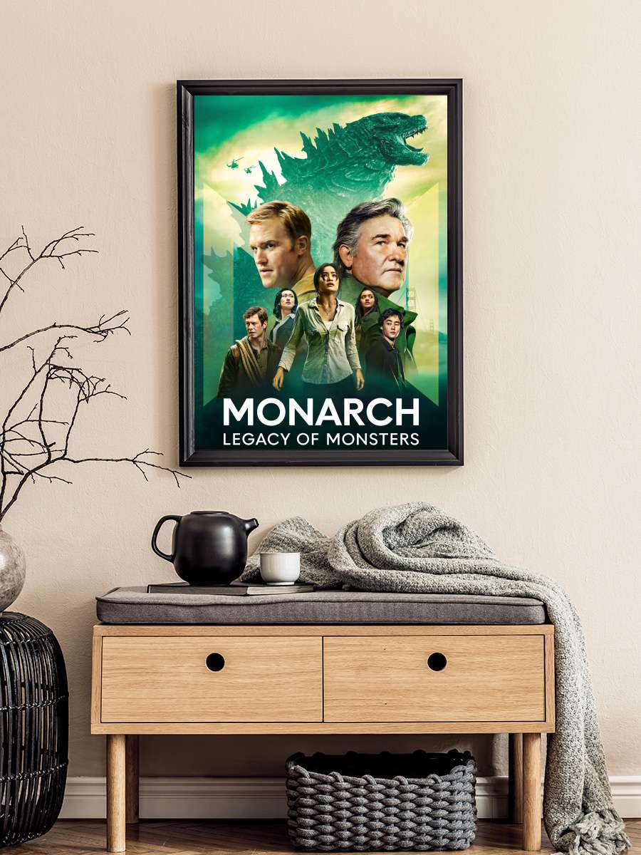 Monarch: Legacy of Monsters Dizi Tablo Siyah Çerçeveli Dizi Poster Duvar Tablo