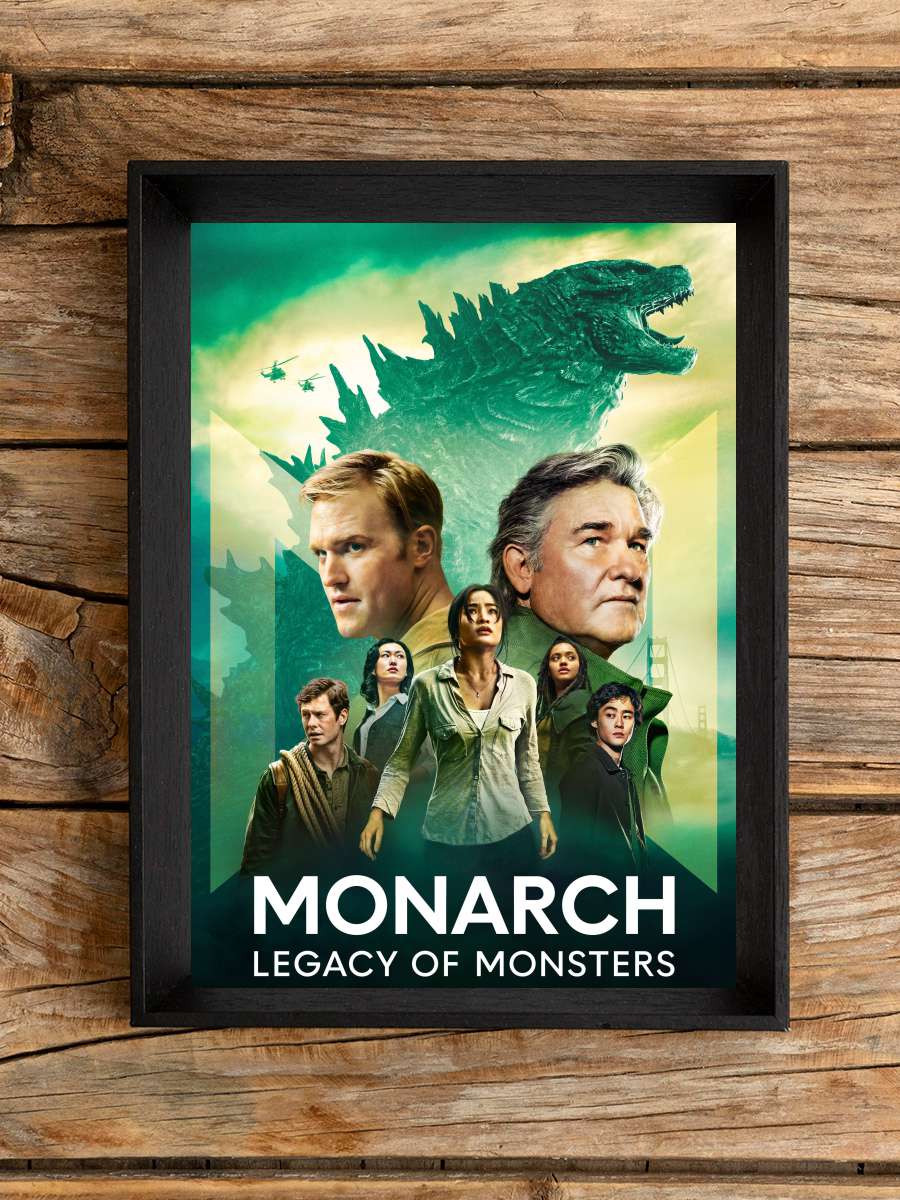 Monarch: Legacy of Monsters Dizi Tablo Siyah Çerçeveli Dizi Poster Duvar Tablo