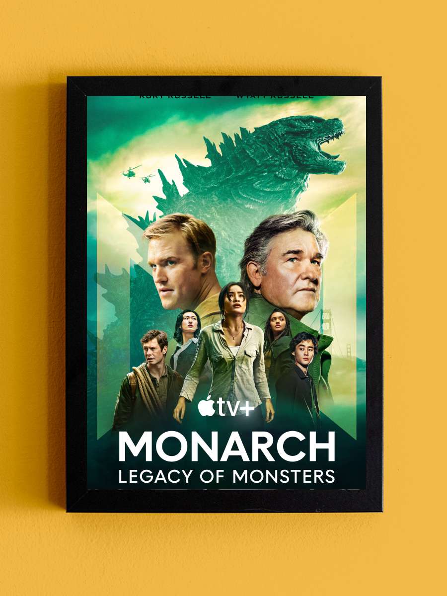 Monarch: Legacy of Monsters Dizi Tablo Siyah Çerçeveli Dizi Poster Duvar Tablo