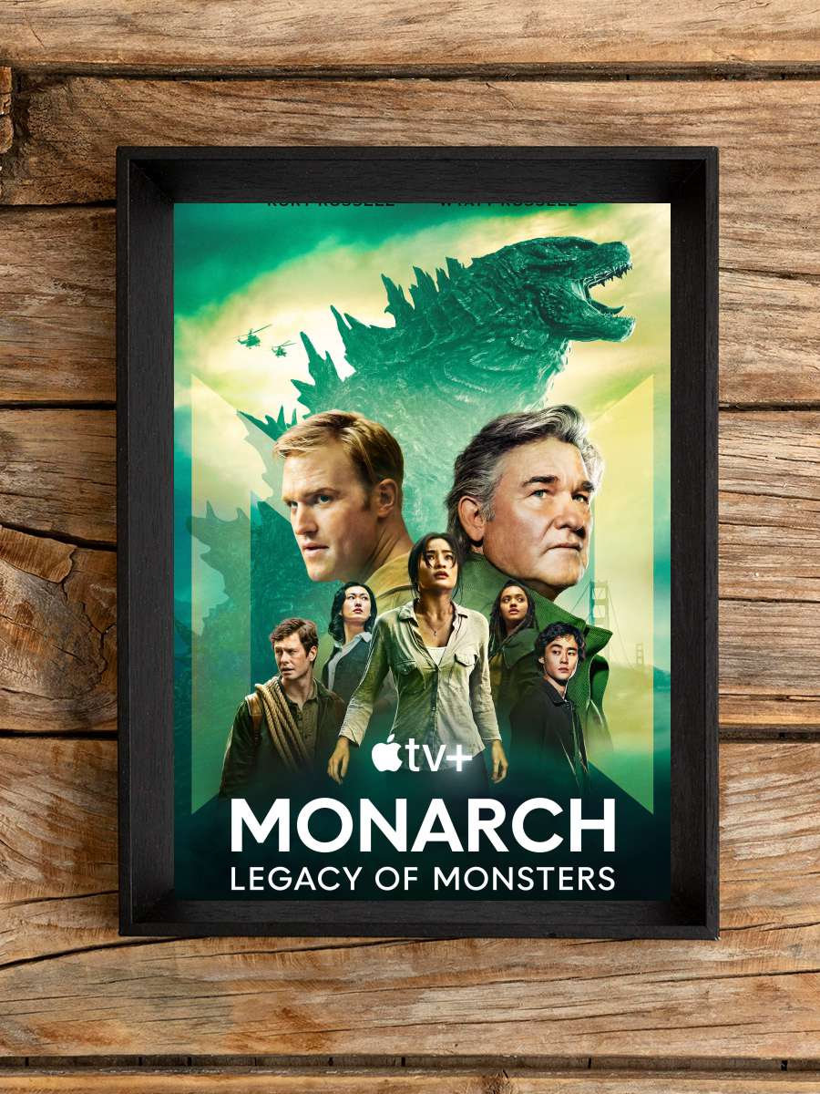 Monarch: Legacy of Monsters Dizi Tablo Siyah Çerçeveli Dizi Poster Duvar Tablo