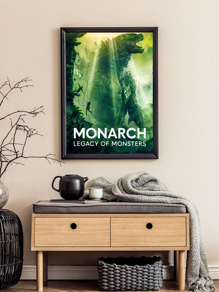 Monarch: Legacy of Monsters Dizi Tablo Siyah Çerçeveli Dizi Poster Duvar Tablo