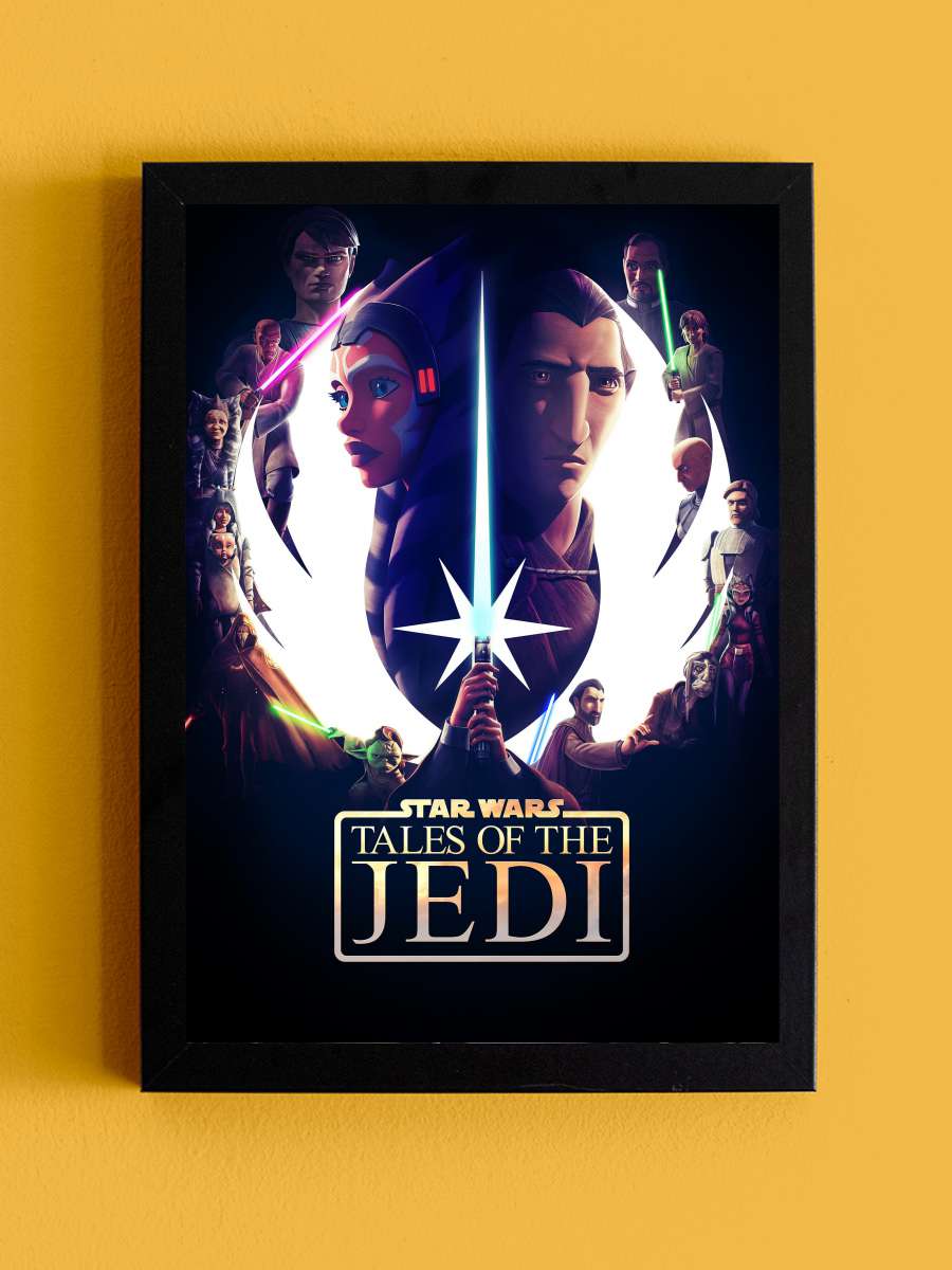 Star Wars: Tales of the Jedi Dizi Tablo Siyah Çerçeveli Dizi Poster Duvar Tablo