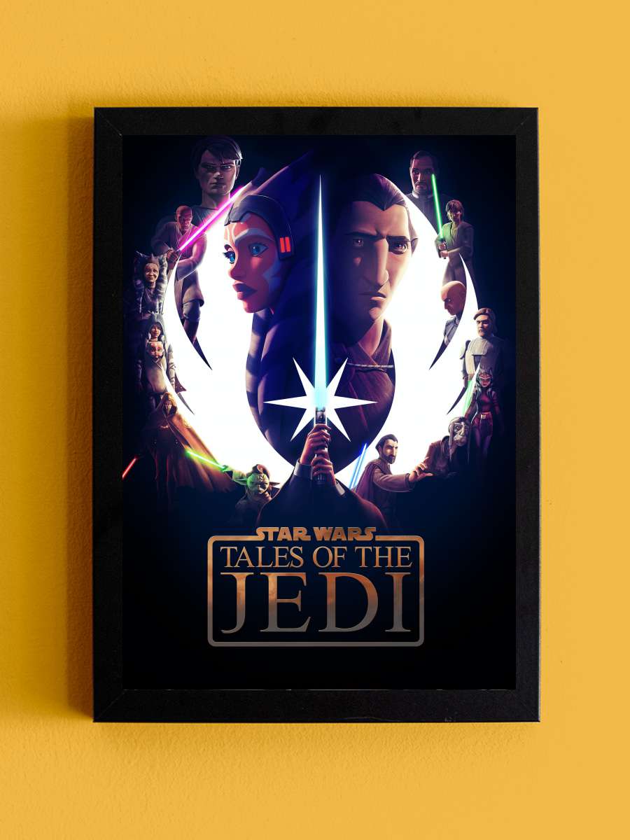 Star Wars: Tales of the Jedi Dizi Tablo Siyah Çerçeveli Dizi Poster Duvar Tablo