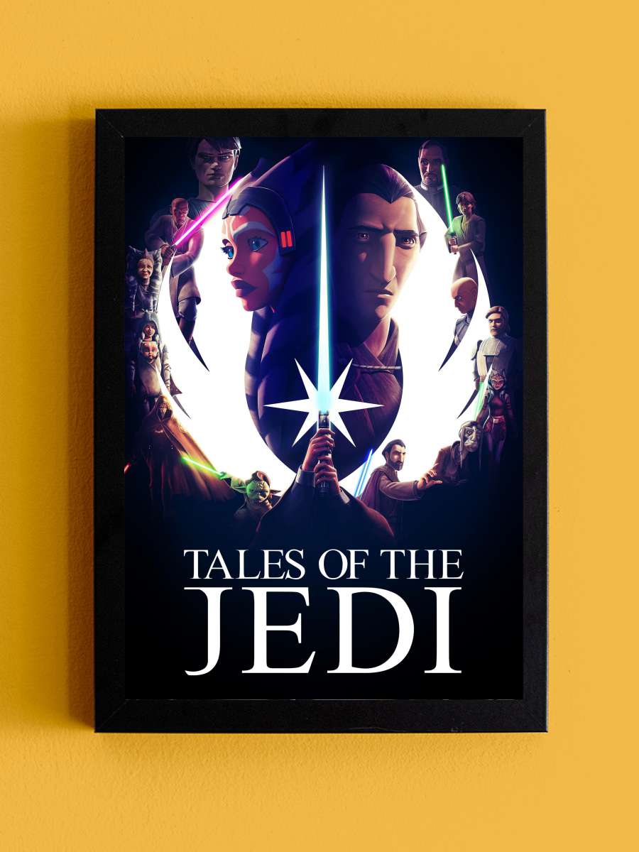 Star Wars: Tales of the Jedi Dizi Tablo Siyah Çerçeveli Dizi Poster Duvar Tablo