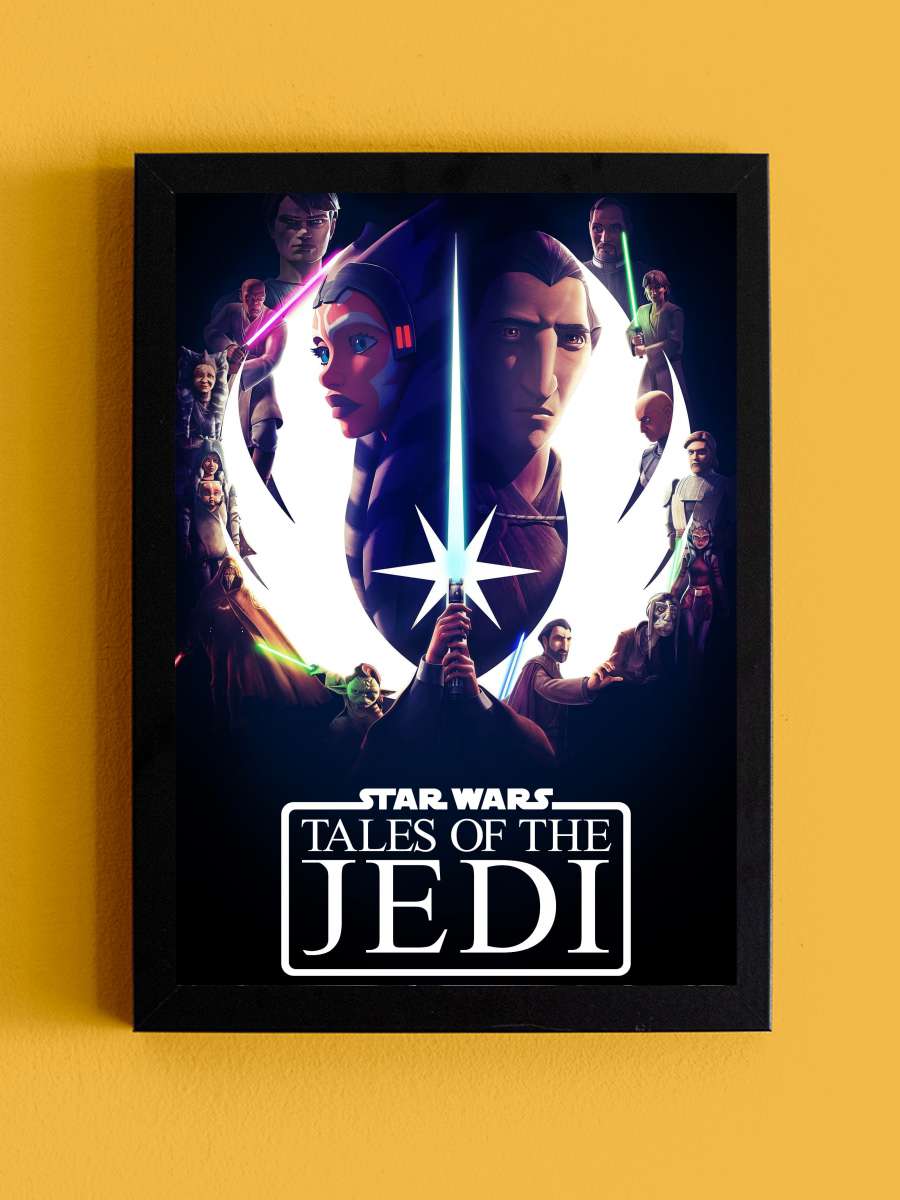 Star Wars: Tales of the Jedi Dizi Tablo Siyah Çerçeveli Dizi Poster Duvar Tablo