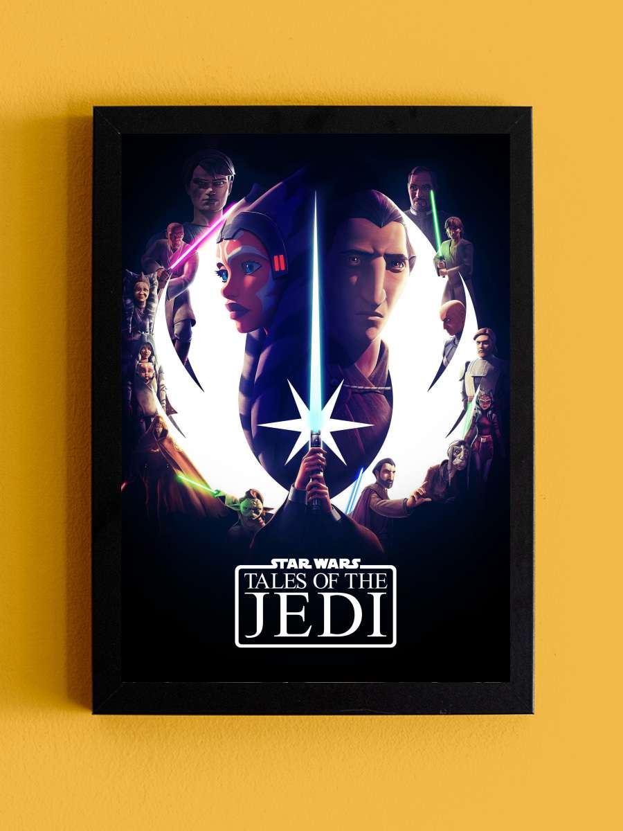 Star Wars: Tales of the Jedi Dizi Tablo Siyah Çerçeveli Dizi Poster Duvar Tablo