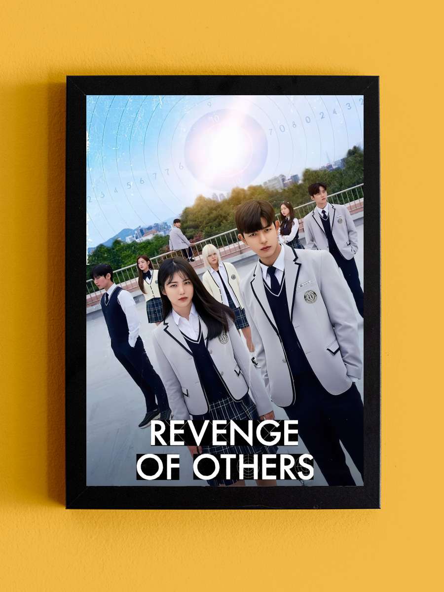 Revenge of Others - 3인칭 복수 Dizi Tablo Siyah Çerçeveli Dizi Poster Duvar Tablo