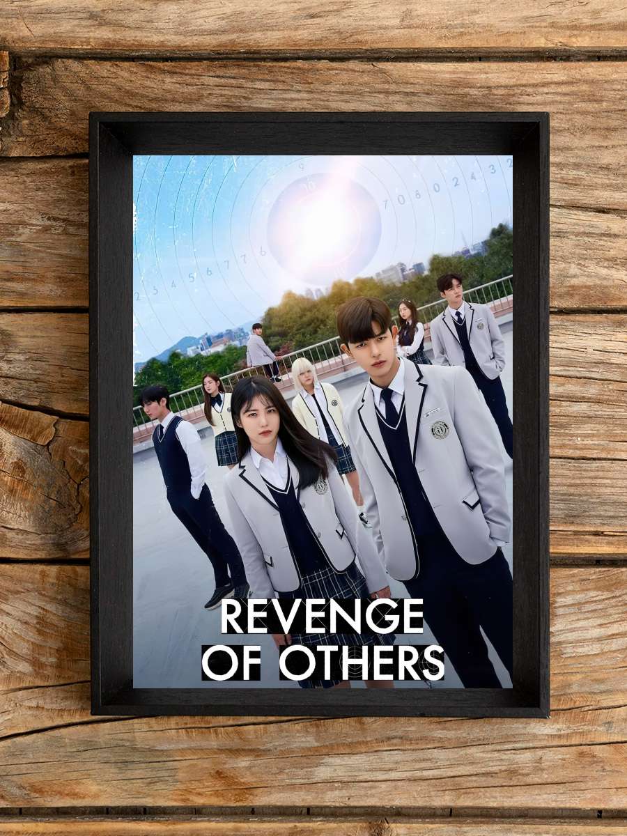 Revenge of Others - 3인칭 복수 Dizi Tablo Siyah Çerçeveli Dizi Poster Duvar Tablo