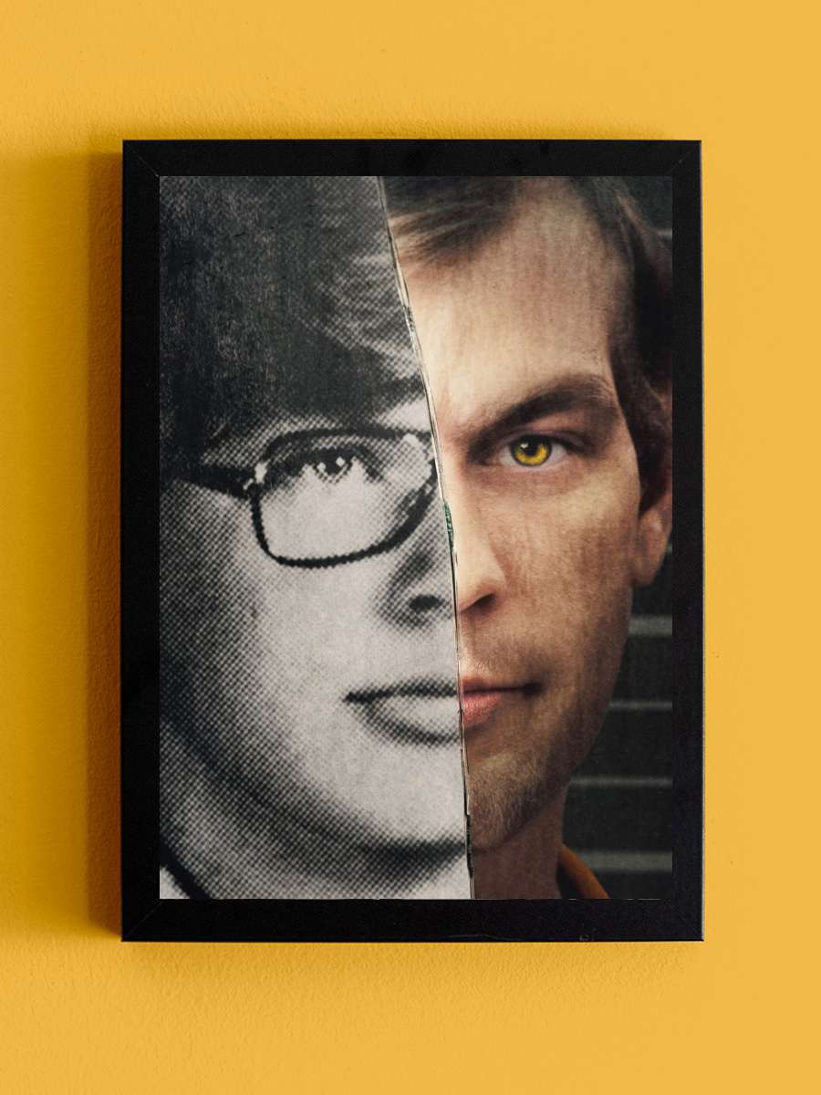 Bir Katilin İfadeleri: Jeffrey Dahmer - Conversations with a Killer: The Jeffrey Dahmer Tapes Dizi Tablo Siyah Çerçeveli Dizi Poster Duvar Tablo