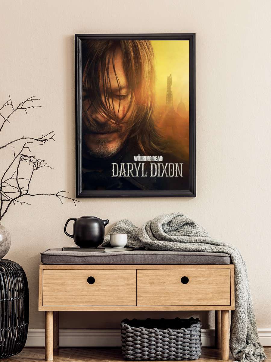 The Walking Dead: Daryl Dixon Dizi Tablo Siyah Çerçeveli Dizi Poster Duvar Tablo