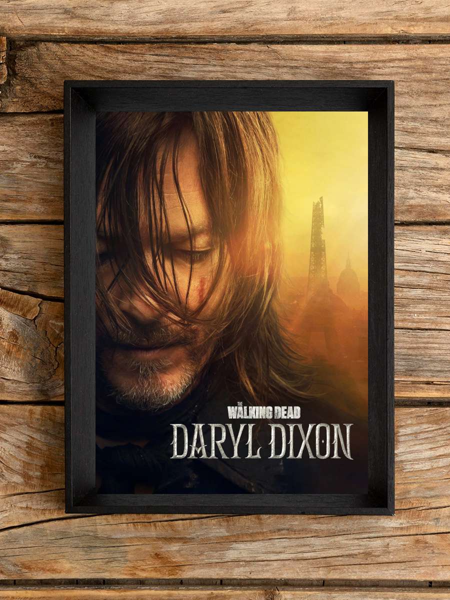 The Walking Dead: Daryl Dixon Dizi Tablo Siyah Çerçeveli Dizi Poster Duvar Tablo