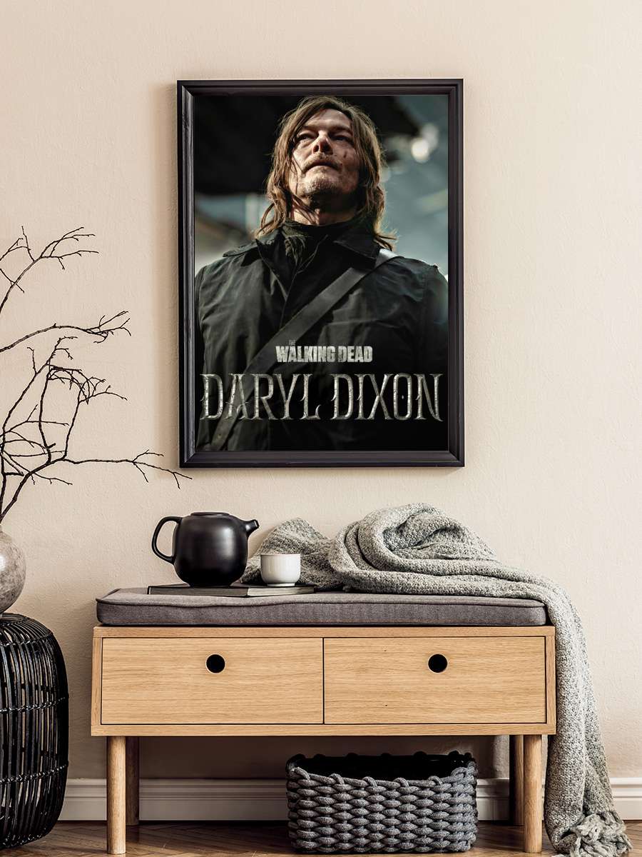 The Walking Dead: Daryl Dixon Dizi Tablo Siyah Çerçeveli Dizi Poster Duvar Tablo