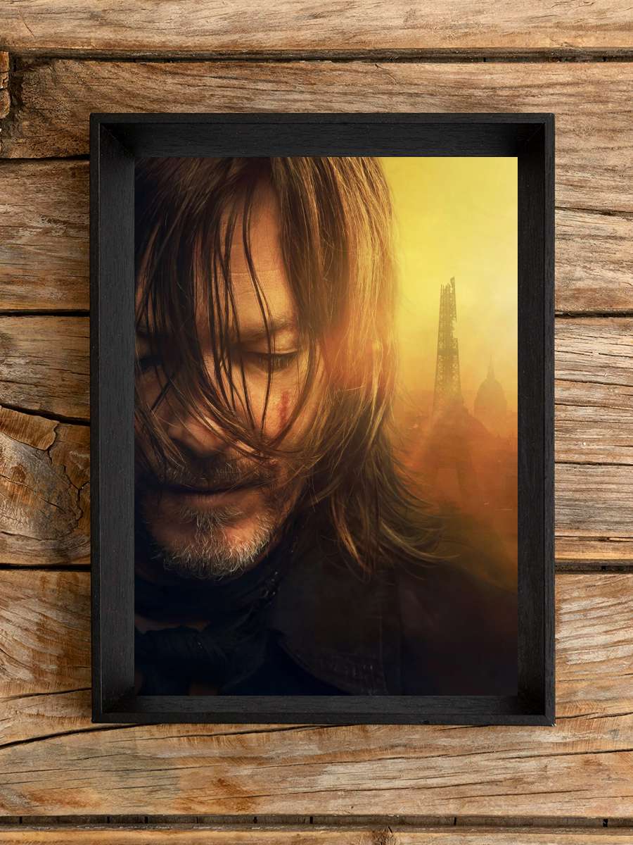 The Walking Dead: Daryl Dixon Dizi Tablo Siyah Çerçeveli Dizi Poster Duvar Tablo