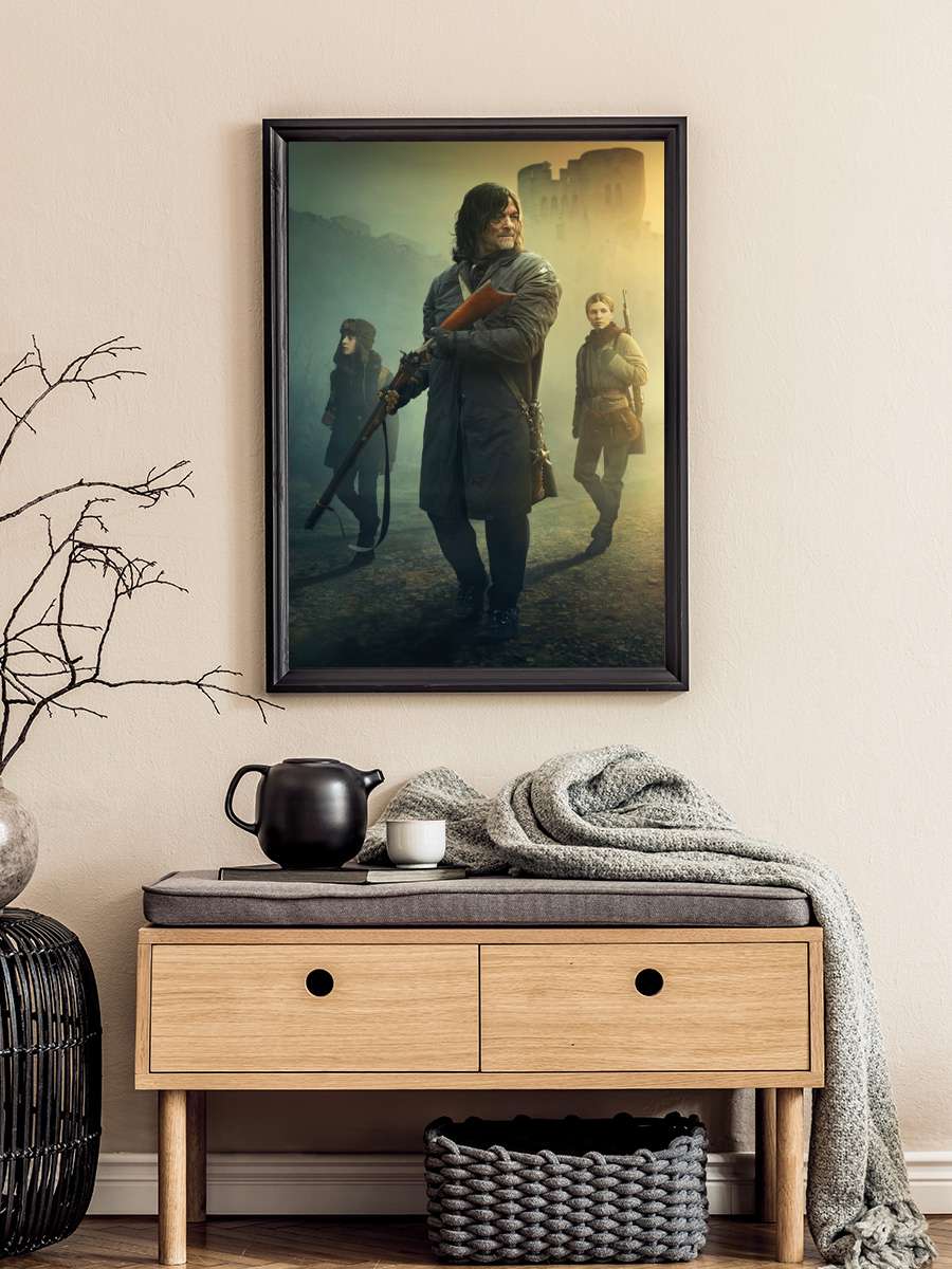 The Walking Dead: Daryl Dixon Dizi Tablo Siyah Çerçeveli Dizi Poster Duvar Tablo