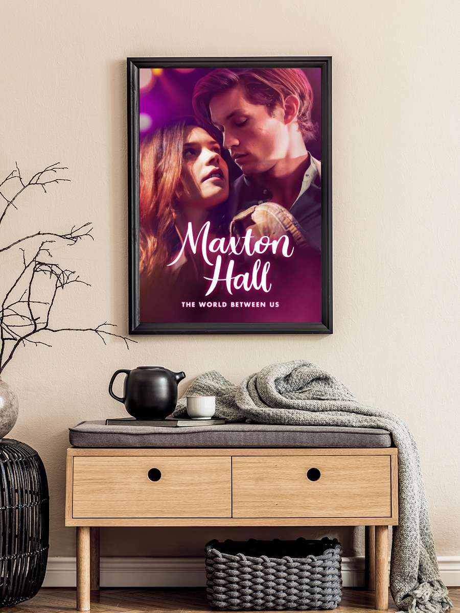 Maxton Hall - Aramızdaki Dünya - Maxton Hall - Die Welt Zwischen Uns Dizi Tablo Siyah Çerçeveli Dizi Poster Duvar Tablo