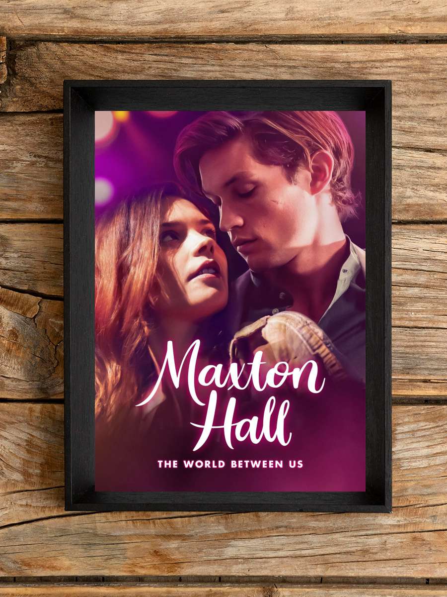 Maxton Hall - Aramızdaki Dünya - Maxton Hall - Die Welt Zwischen Uns Dizi Tablo Siyah Çerçeveli Dizi Poster Duvar Tablo