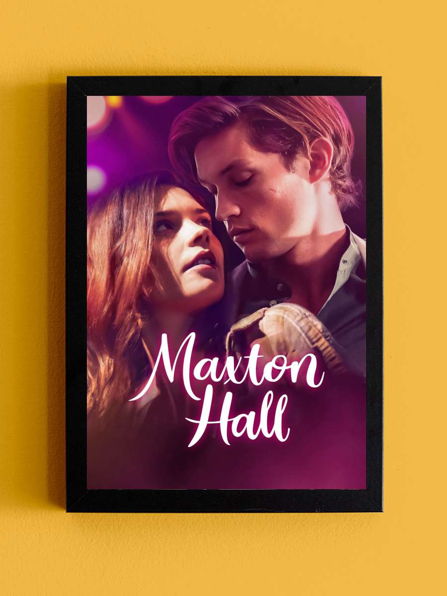 Maxton Hall - Aramızdaki Dünya - Maxton Hall - Die Welt Zwischen Uns Dizi Tablo Siyah Çerçeveli Dizi Poster Duvar Tablo