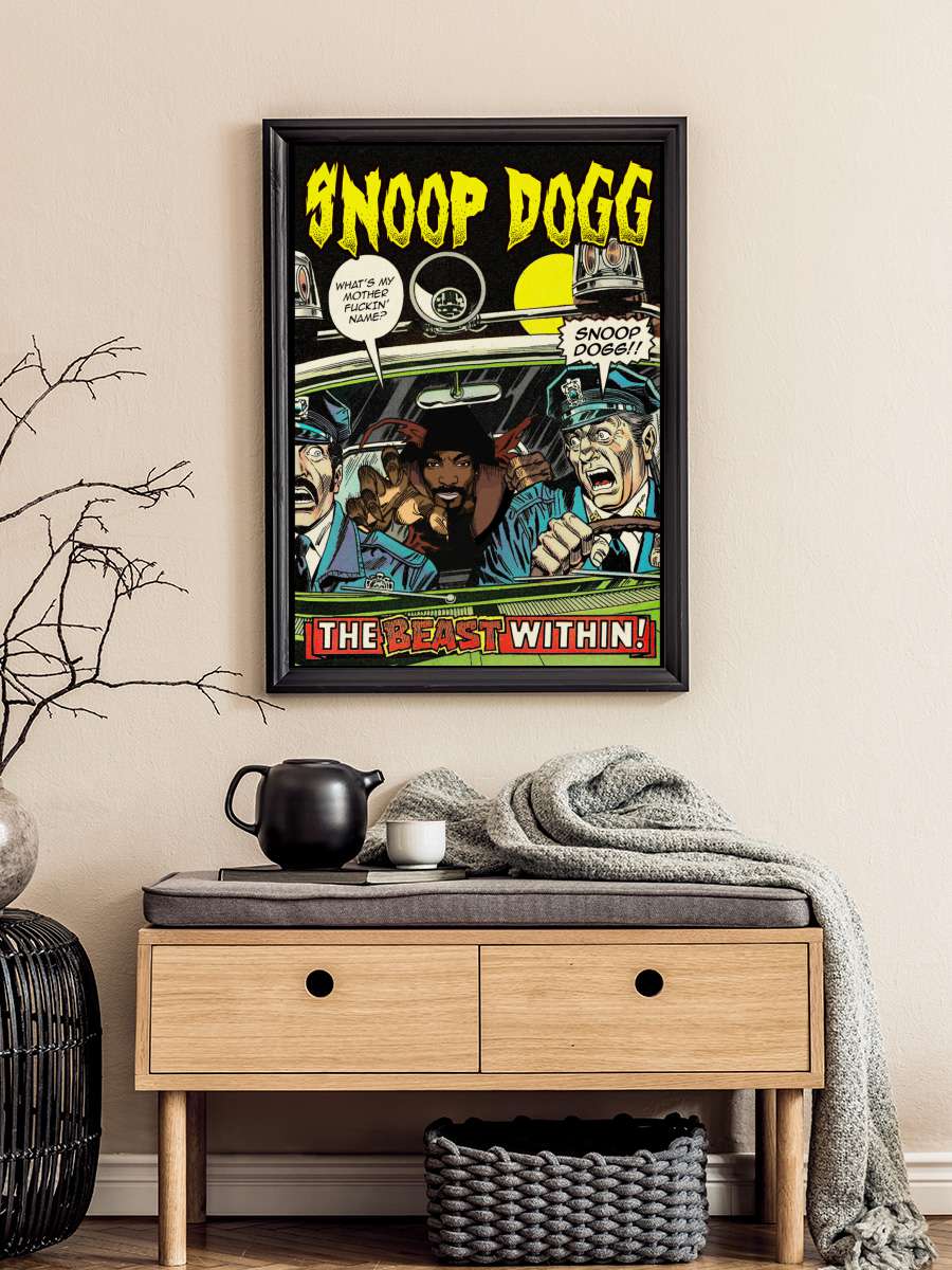 Ads Libitum - Dangerous Dogg Müzik Poster Tablo Siyah Çerçeveli Yüksek Kalite Müzik Duvar Tablo