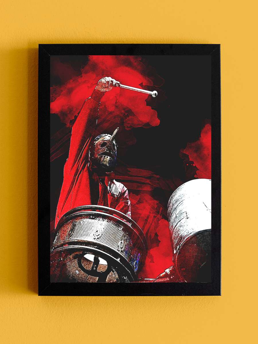 Drum 2 Müzik Poster Tablo Siyah Çerçeveli Yüksek Kalite Müzik Duvar Tablo