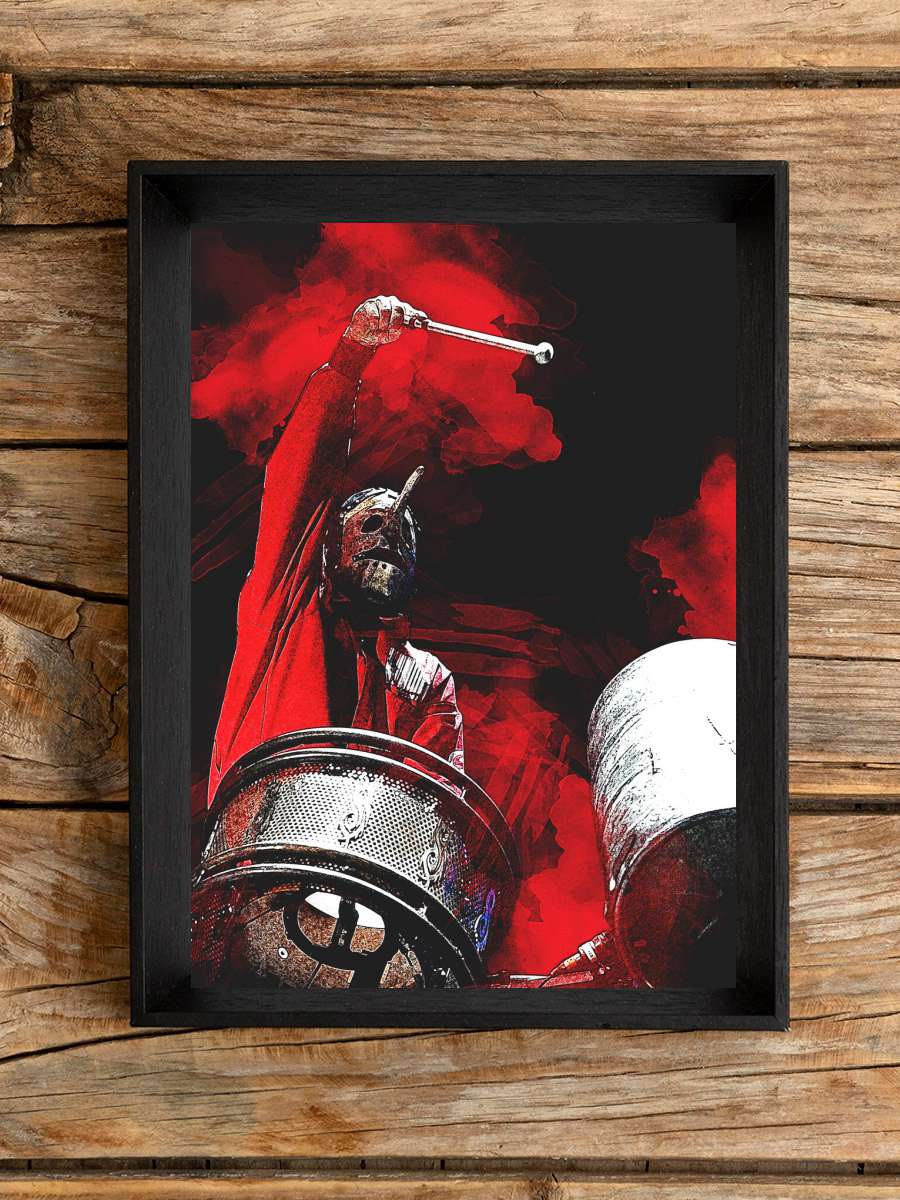 Drum 2 Müzik Poster Tablo Siyah Çerçeveli Yüksek Kalite Müzik Duvar Tablo