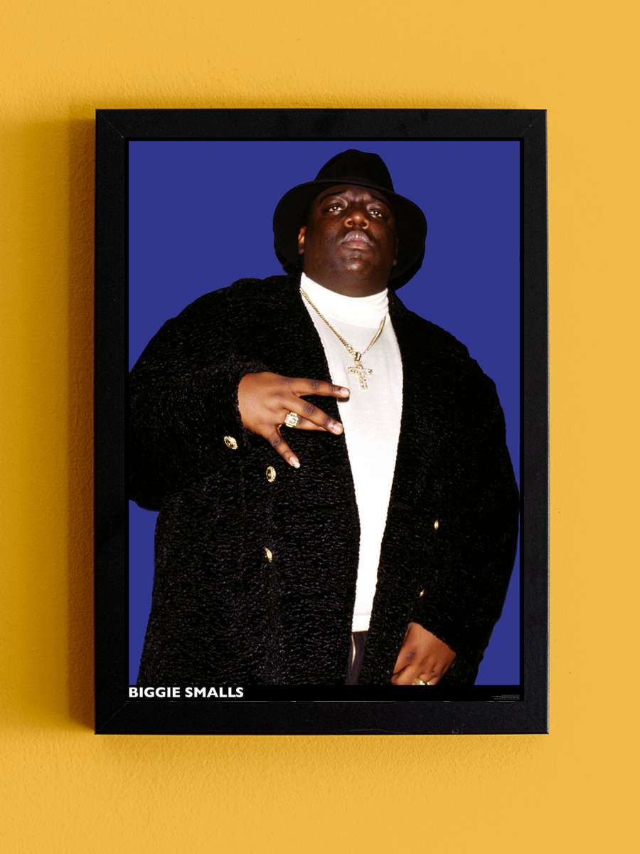 Notorius B.I.G. - N.Y. Coliseum 1995 Müzik Poster Tablo Siyah Çerçeveli Yüksek Kalite Müzik Duvar Tablo