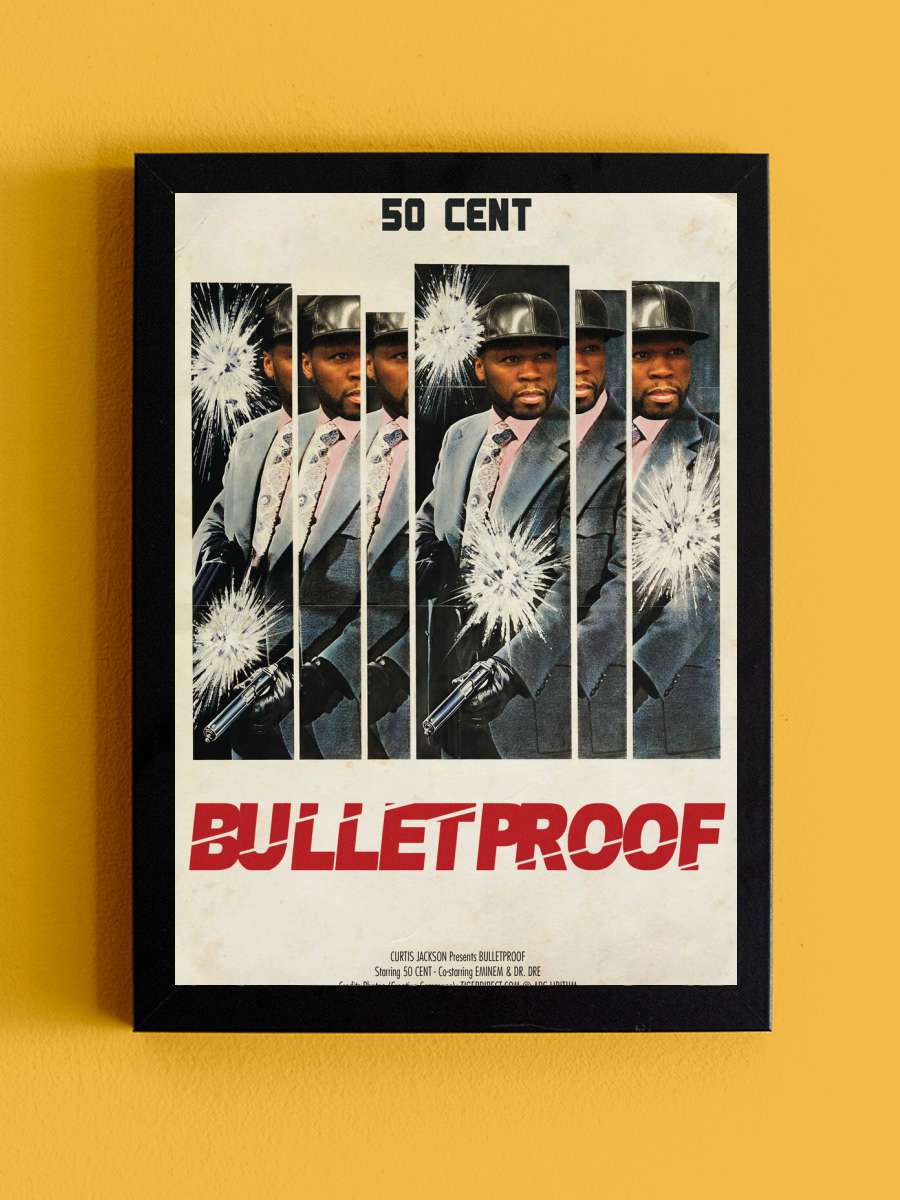 Bulletproof Müzik Poster Tablo Siyah Çerçeveli Yüksek Kalite Müzik Duvar Tablo