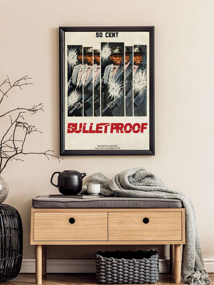 Bulletproof Müzik Poster Tablo Siyah Çerçeveli Yüksek Kalite Müzik Duvar Tablo