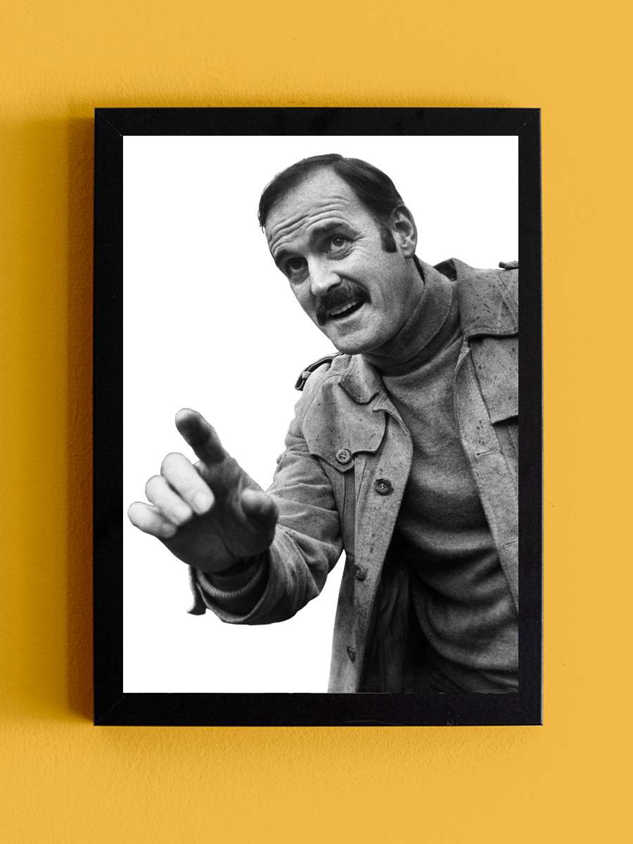 John Cleese - Pointing Müzik Poster Tablo Siyah Çerçeveli Yüksek Kalite Müzik Duvar Tablo